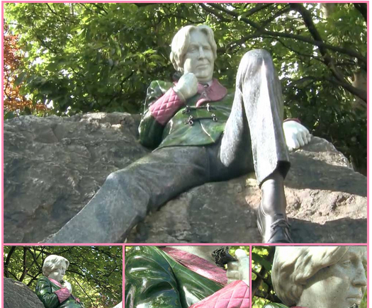 Oscar Wilde Memorial Sculpture audio guide