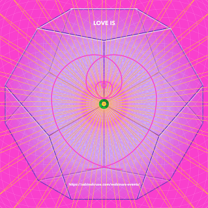 Love Is: The February 2024 Sacred Geometry with Sabine Kruse