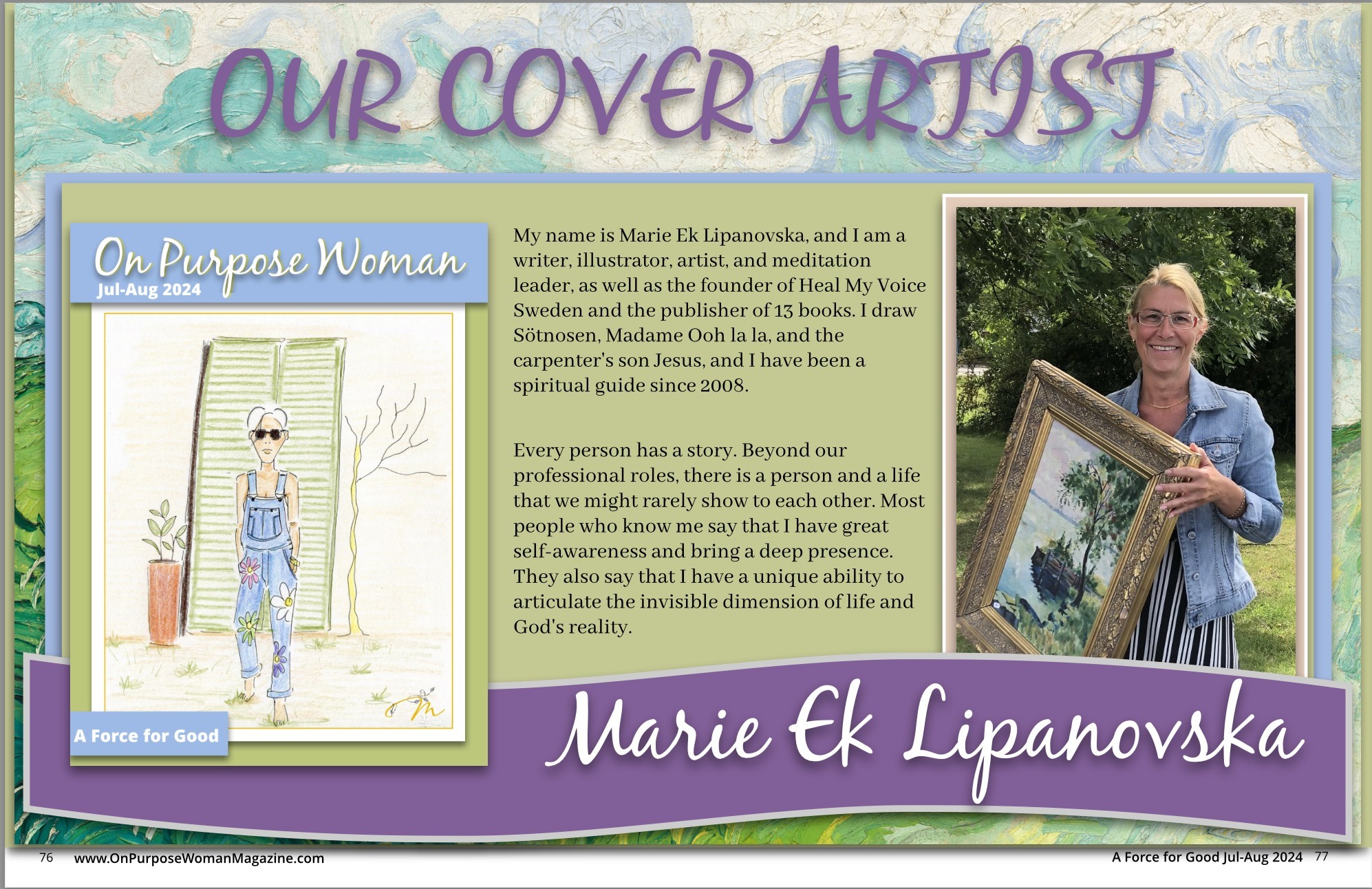 Unfolding the Gift of God - ILLUSTRATIONS - w/Marie Ek Lipanovska 5 of 12 part series