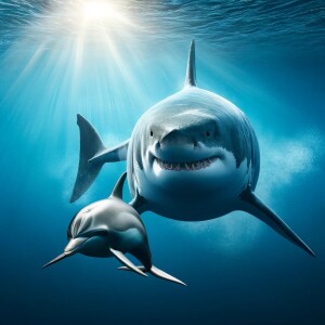 Gulf Great White Sharks (Public Service Anouncement)