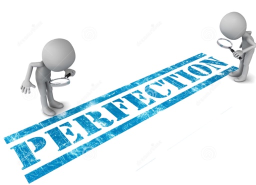 You can obtain perfection, but