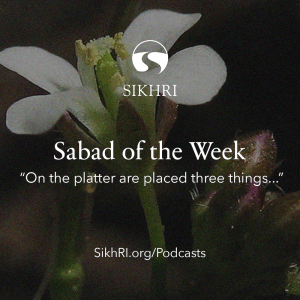 Sikh Cast Ep65 - “On the platter are placed three things...” (Sabad of the week)