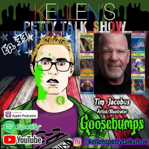 Episode 33 - Tim Jacobus (Goosebumps Cover Artist)