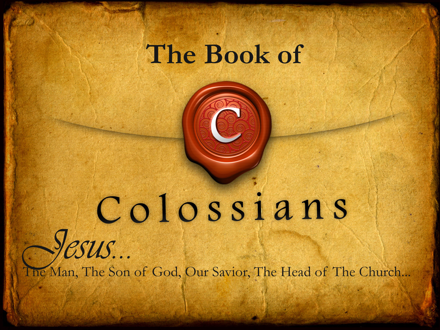Colossians part 12 - Pastor Anthony Storino