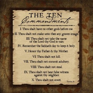 #4 The Ten-der Commandments - 