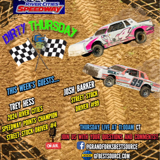 RCS Dirty Thursday – with 2024 RCS Street Stock Champ #4, Trey Hess & Street Stock #99, Josh Barker
