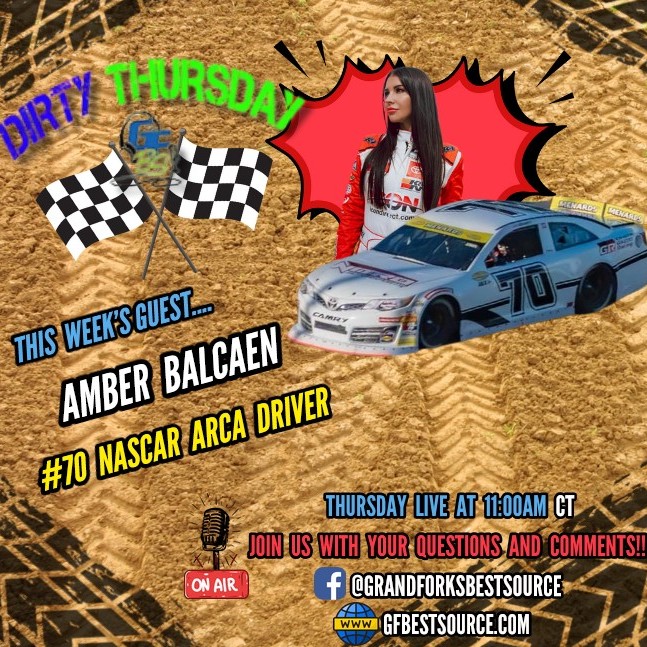 Dirty Thursday: with NASCAR ARCA Driver #70, Amber Balcaen & Late Model #10, Mike Balcaen
