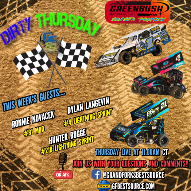 DIRTY THURSDAY - with Lightning Sprints #4, Dylan Langevin & #21B, Hunter Bugge