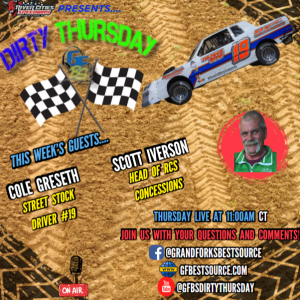RCS DIRTY THURSDAY – with Street Stock #19, Cole Greseth & Scott Iverson of RCS Concessions