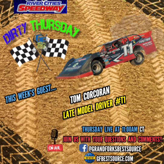 RCS Dirty Thursday – with Late Model Driver, #T1, Tom Corcoran