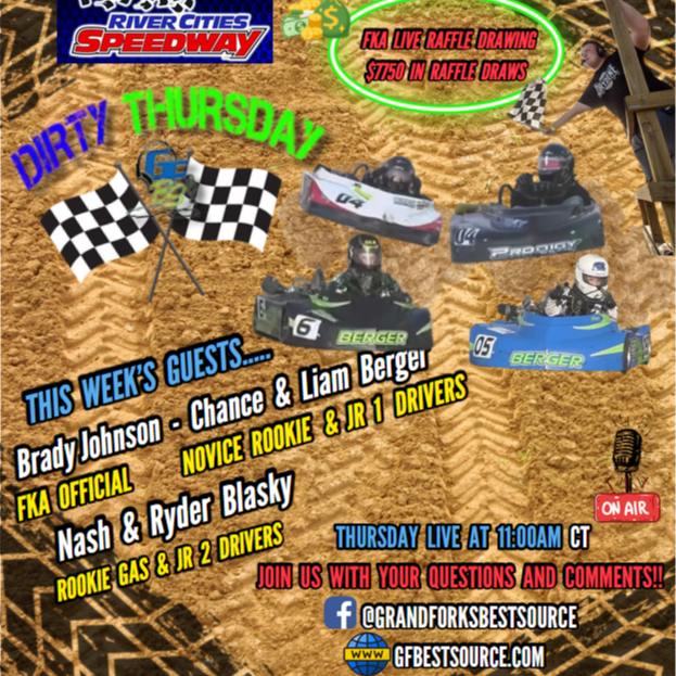 Dirty Thursday - FKA Live Raffle Draw - with FKA Official, Brady Johnson, FKA Drivers Chance & Liam Berger and Nash & Ryder Blasky