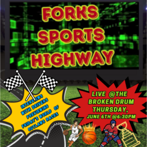 Forks Sports Highway - Live from the Broken Drum - NBA Finals Start; Falcons' Tampering; Caitlin Clark Targeted; Belmont Stakes