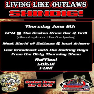 GFBS Live on Location - Living Like Outlaws Shindig at The Broken Drum with Wes Irwin and World of Outlaws Sprint Car Driver, Giovanni Giovanni Scelzi