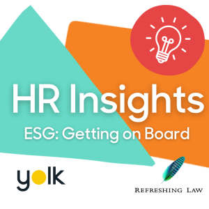 HR Insights, ESG: Get On Board - 23rd March 2022