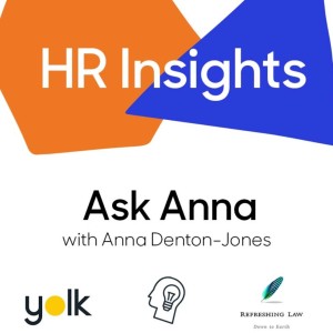 HR Insights, Ask Anna - 24th November 2021