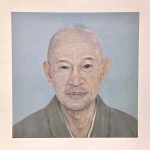 A Portrait of Shunryu Suzuki by Willard Mike Dixon