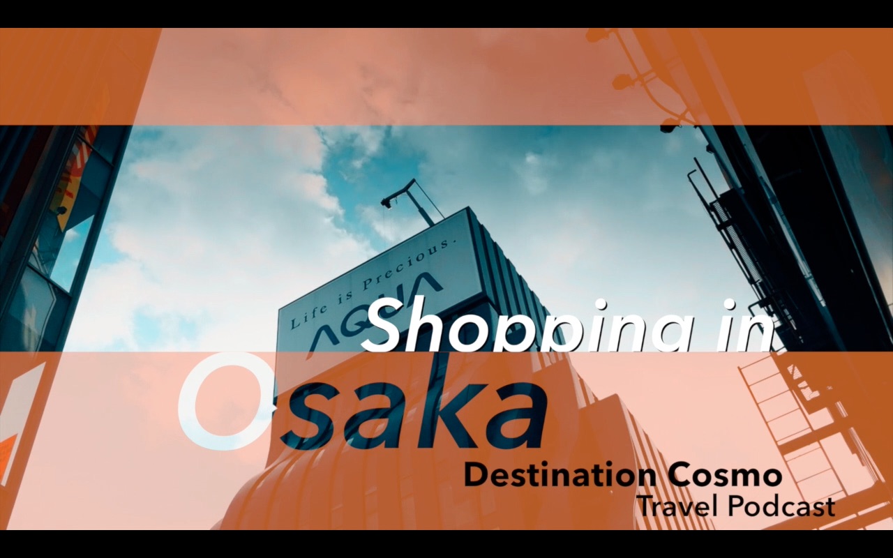 Osaka Japan Part 1: Shopping
