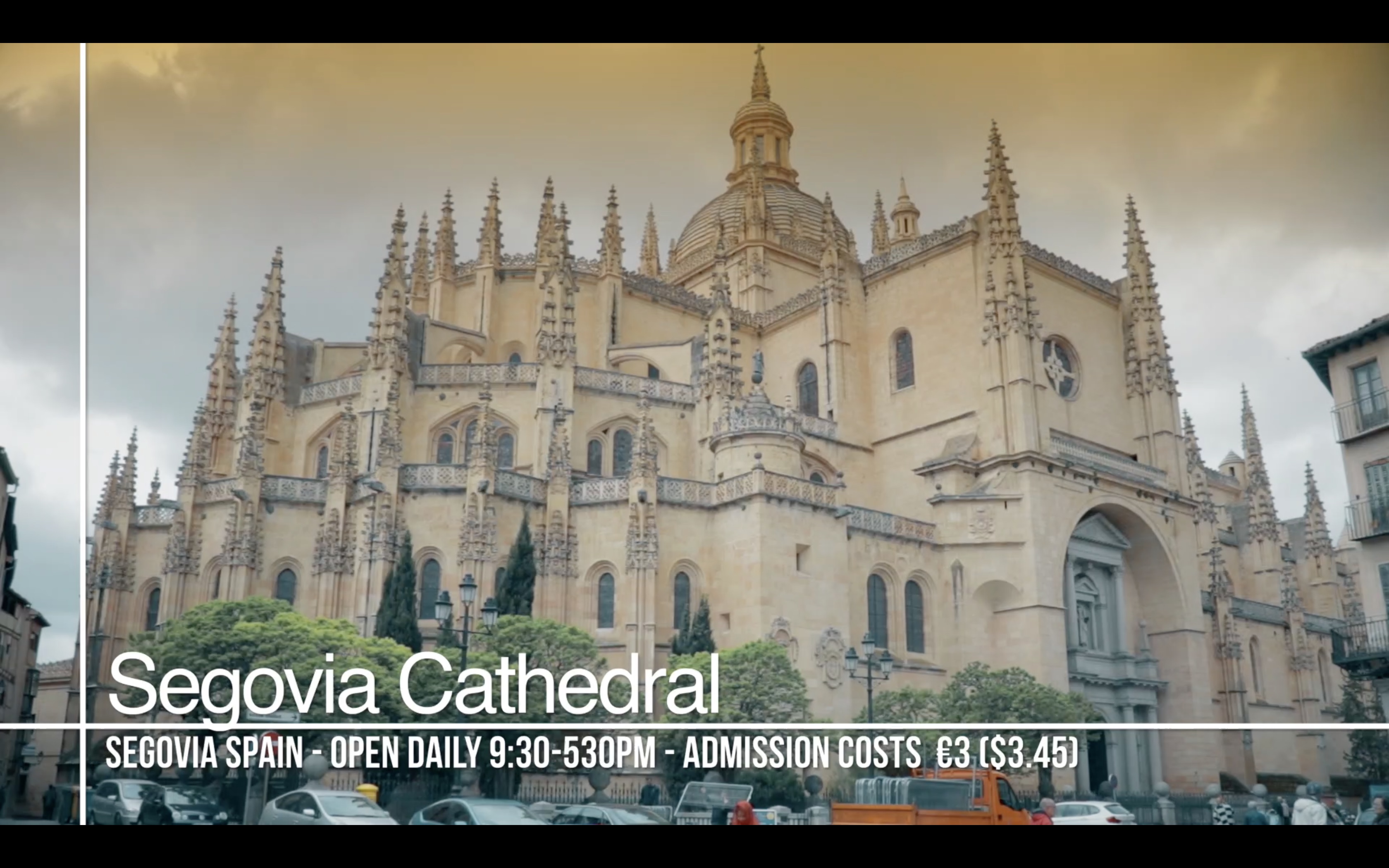 Spain Day 3:  In Search of the Disneyland Castle in Segovia Spain
