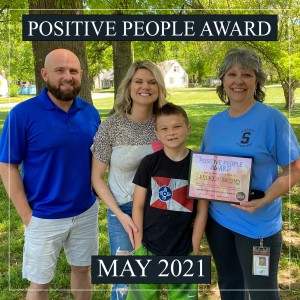 Positive People Award (May 2021)
