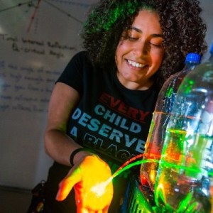 Lazers and Laughs with the Exploratorium's Dr. Desiré Whitmore