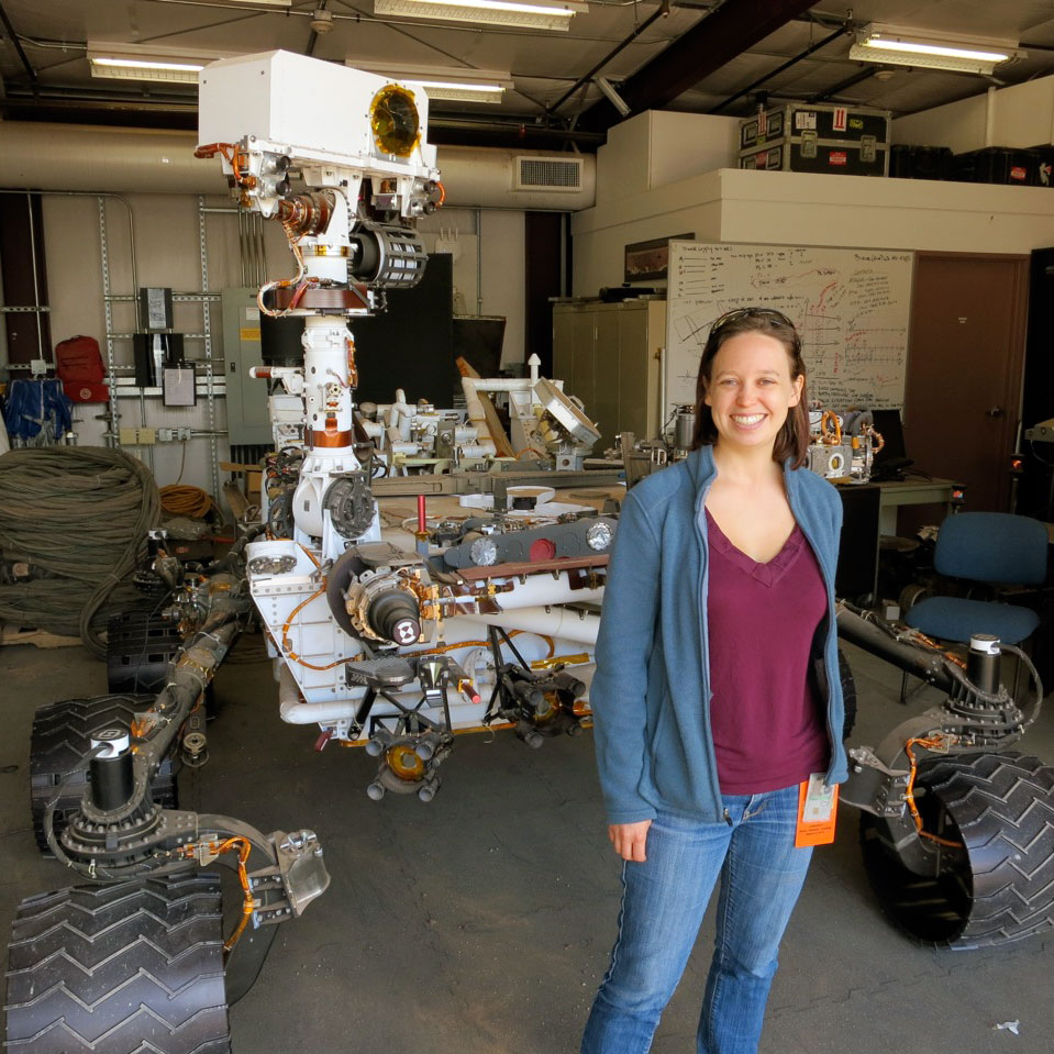 An Interview with Mars Rover Team Member, Dr. Melissa Rice - podcast episode cover