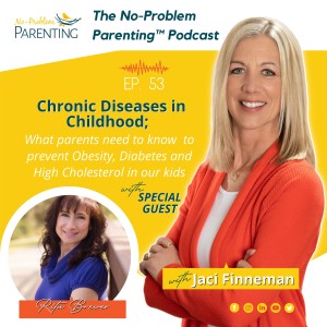 EP 53 Chronic Diseases in Childhood; What parents need to know  to prevent Obesity, Diabetes and High Cholesterol in our kids with Special Guest Rita Brewer