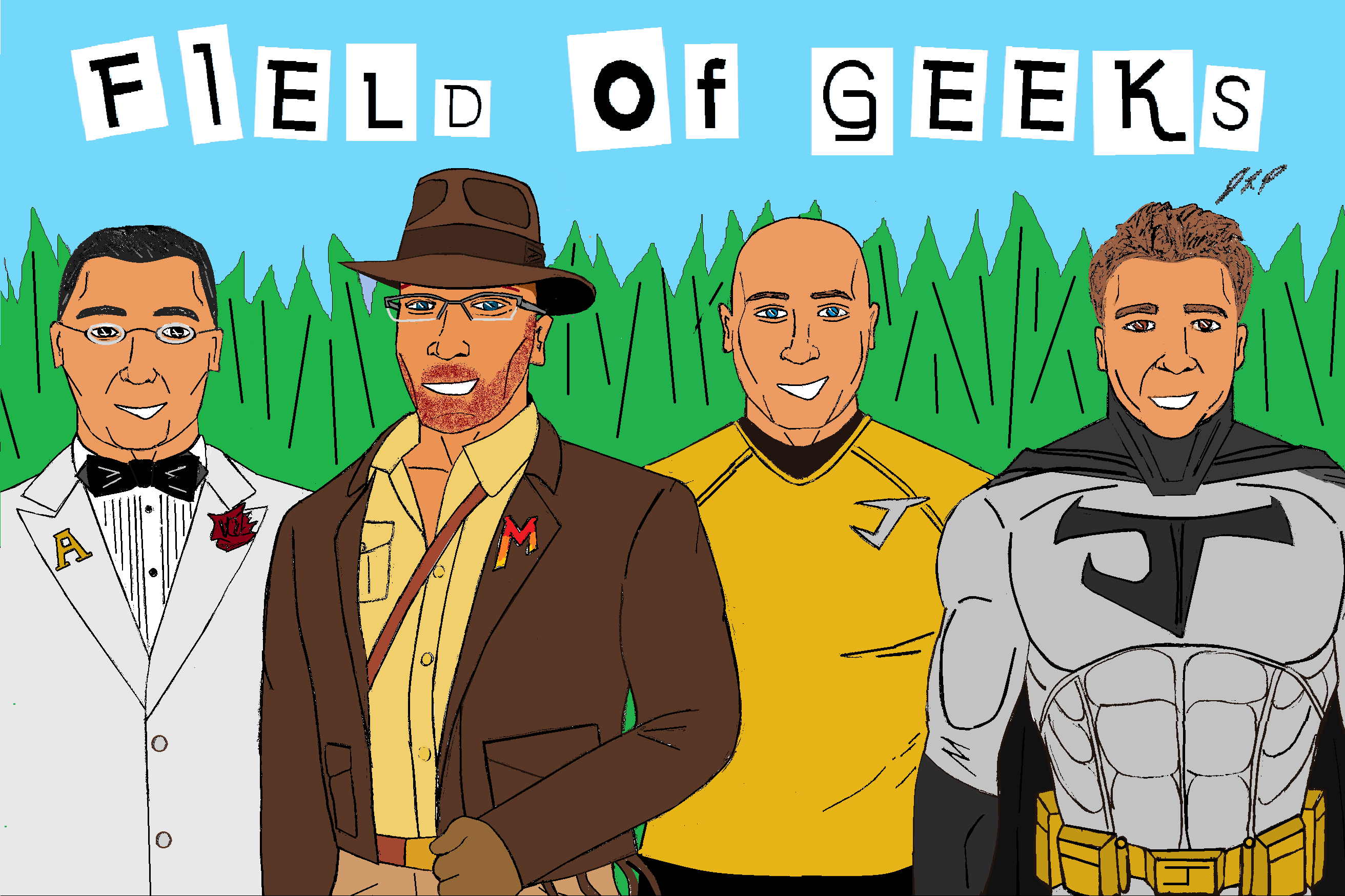 Field of Geeks Podcast: Episode 24--Attention Cowboy, this is Major Tom!