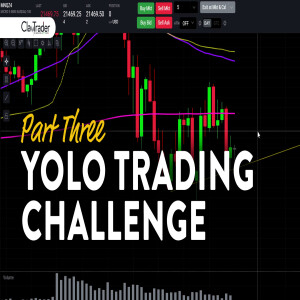 I YOLO’d!…1 Trade, Max Size 12 NQ Contracts..  (part 3 prop firm challenge)