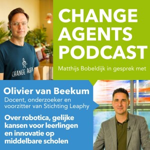 #13 Olivier van Beekum over robotica, gelijke kansen voor leerlingen en innovatie op middelbare scholen