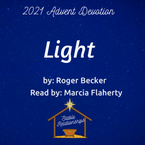 ”Light” Advent Devotion for December 17, 2021