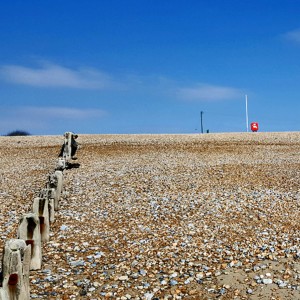 Taking forty winks at the seaside - Norman's Bay, East Sussex (sleep safe)