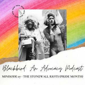 Minisode 07 - The Stonewall Riots (Pride Month)