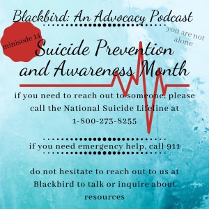 Minisode 14 - National Suicide Awareness and Prevention Month