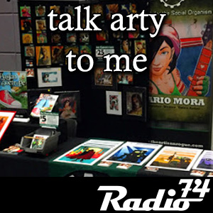 Radio 74 -Season 2: Ep. 34 "Talk Arty to Me"