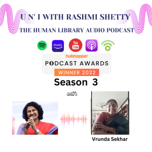 U n' I with Rashmi Shetty- Season 3- Vrunda Sekhar