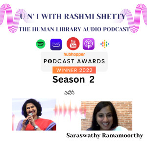U n’ I with Rashmi Shetty- Saraswathy Ramamoorthy