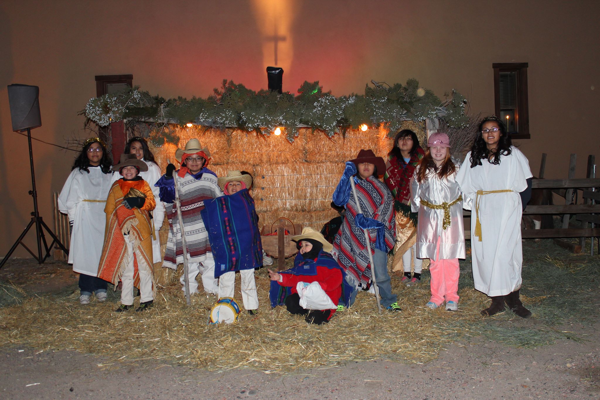 Living Nativity at Navajo Ministries