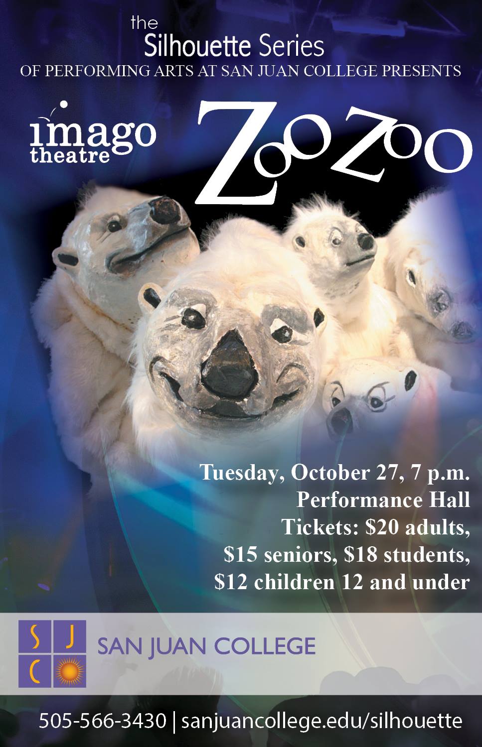 Friday Spotlight - Silhouette Series: Imago Theatre presents ZOO ZOO!