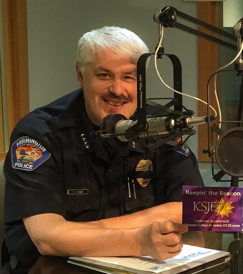 DJ for a Day: FPD Chief Steve Hebbe