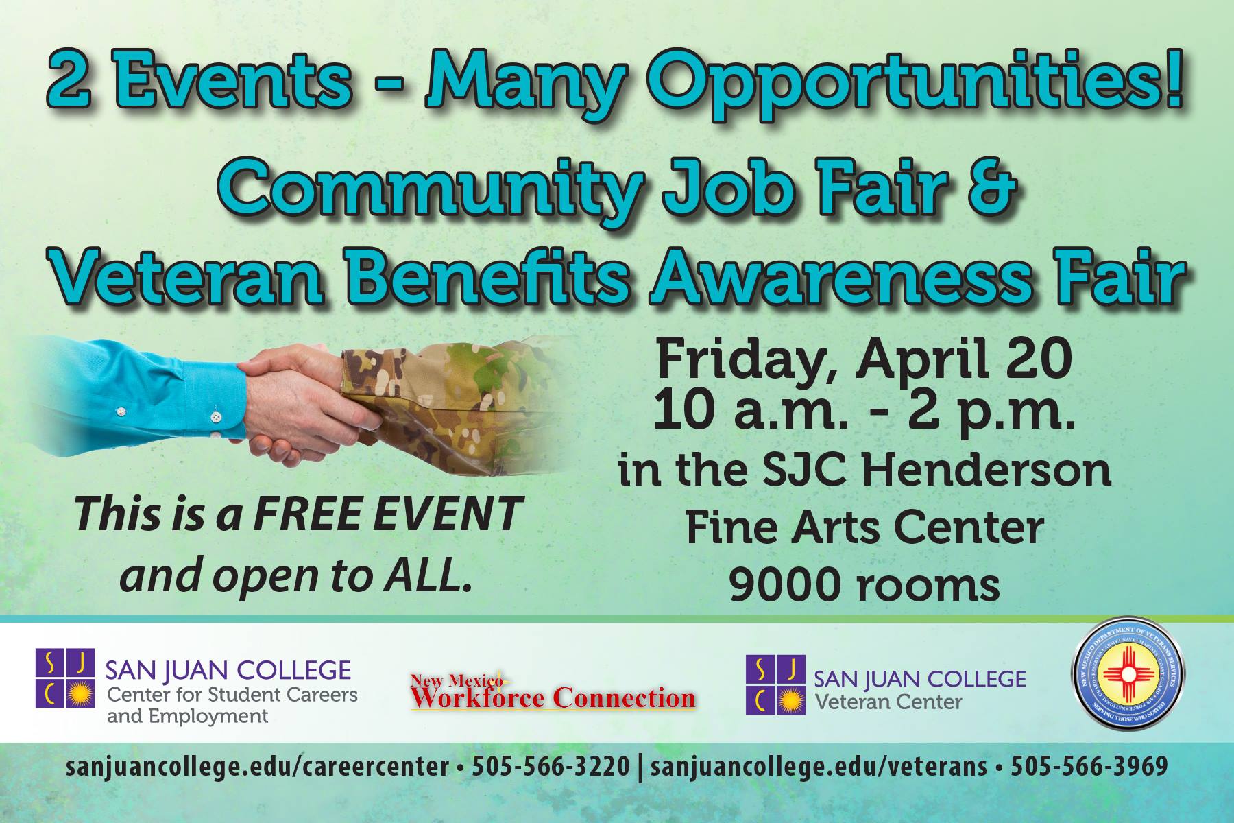 Job Fair & Veterans Benefits event