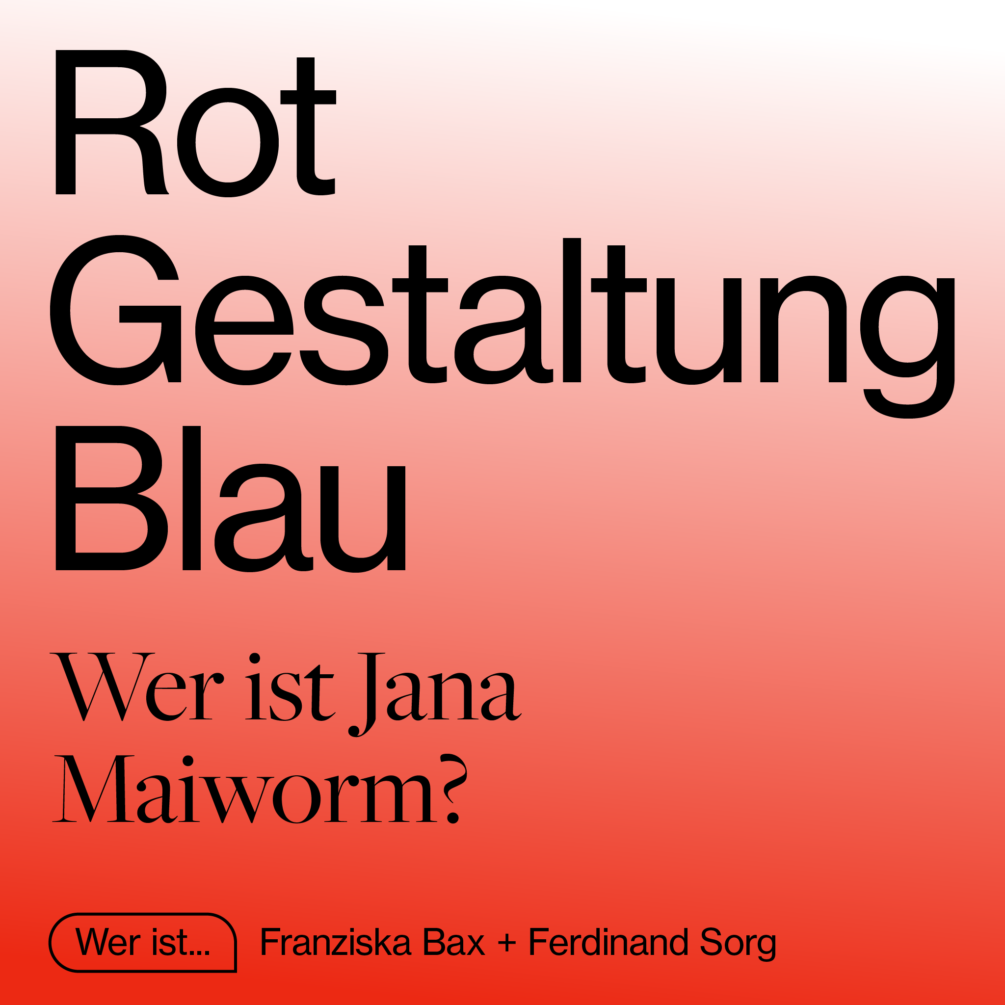 Rot Gestaltung Blau