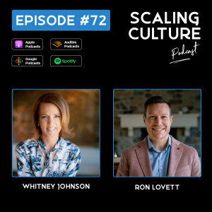 Whitney Johnson: How To Grow Your People - Episode 72