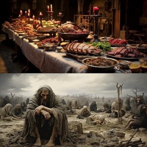 Heaven's Feast And Hell's Famine