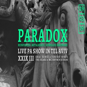 PARADOX & Drum'n'bass Special with DNBTLV , 14.3.19