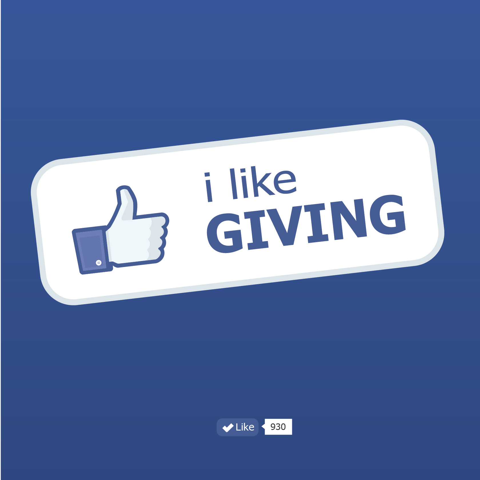 I Like Giving: The Good Samaritan