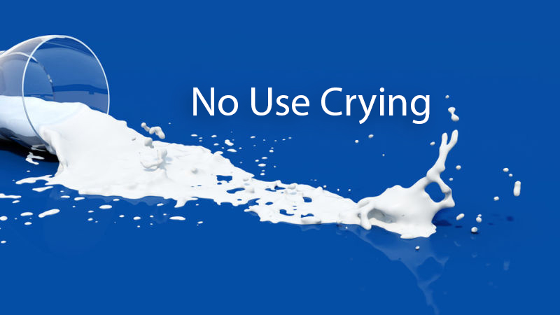 No Use Crying