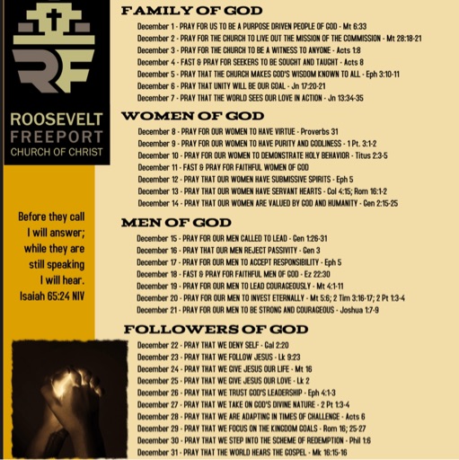 I AM A DISCIPLE WHO PRAYS WK2 8AM 12/8/19