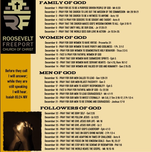 I AM A DISCIPLE WHO PRAYS WK.2 11AM 12/8/19