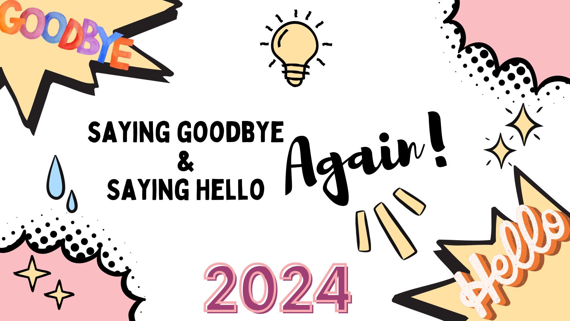 Saying Goodbye; Saying Hello, Again podcast episode image.