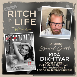 Kira Dikhtyar | Cover Model, Gold Medal Gymnast, Philanthropist & Jeffrey Epstein Friend